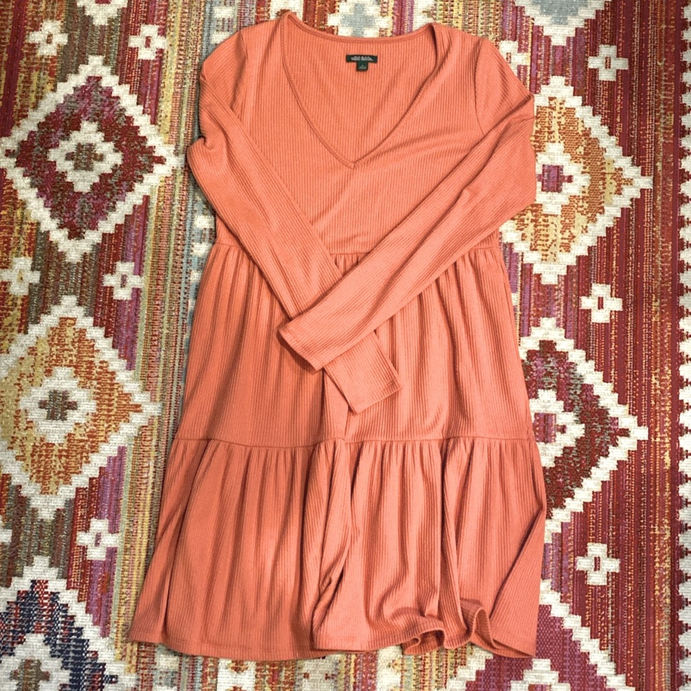 3/$15! Wild Fable Peach/Orange Dress